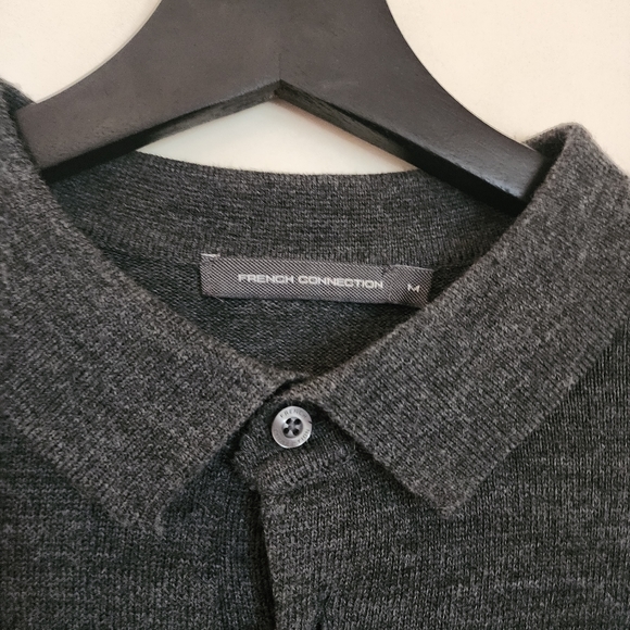 French connection long sleeve polo shirt - Picture 2 of 2